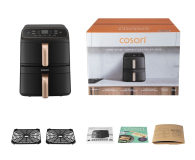 Cosori Air Fryer TurboTower Compact high-gloss kosz ceramiczny 8,6L - 1603344 - zdjęcie 7